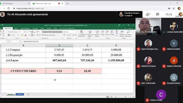 Contabilidade de Custos Aula 18 30 de novembro смотреть онлайн