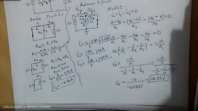 Circuitos Eléctricos S4 Teorema de Superposición