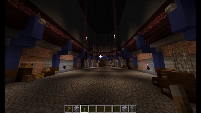 Naxxramas Minecraft build in full scale смотреть онлайн