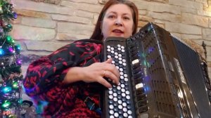 Ukrainian Christmas song bayan accordion Добрий вечір тобі