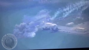 Cу-34 сбрасывает ФАБы с предельной малой высоты😢 (2023 год)