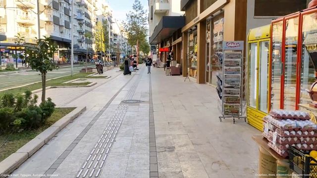 СТАРБАКС - Турция Алания - ИКЕА - МАГАЗИН ТКАНЕЙ - ЦЕНЫ - Где хлопок? 4K #старбакс #анталия #турция смотреть онлайн