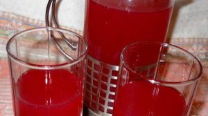 Кисель клюквенный