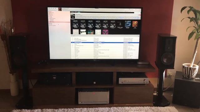 Parasound P5  A21  Dali Helicon 300 MK2  Audirvana Plus.