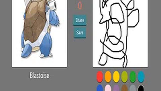 Рисуем покемонов :D | Poke Draw! смотреть онлайн