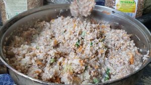 240528 Вкусная каша из гречневого продела Гречневая крупа дроблёная гречка Мягкая приятная кашица