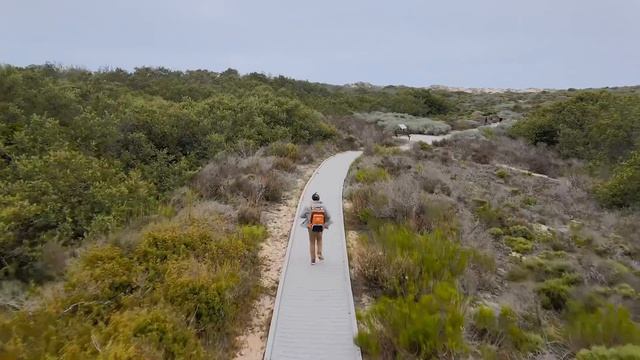 DJI Mavic Air 2 Active Track Test at Oso Flaco Lake смотреть онлайн