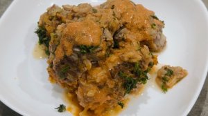 Голубцы ленивые с капустой и фаршем / Рецепт ленивых голубцов с капустой, фаршем и рисом в духовке