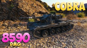 Cobra - 6 Фрагов 8.5K Урона - Стремительный! - Мир Танков