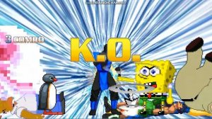 Mugen #79 Cursor SubZero Pingu S.B vs Little Mac C.Falcon Evil H.Simpson Peter.G