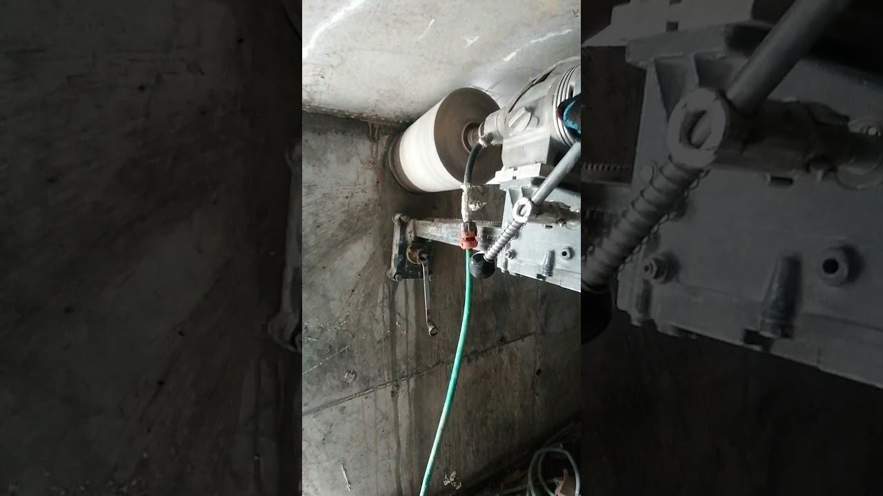 Алмазное бурение коронкой 250мм в армированном бетоне, +79789287287, #алмазноебурениесимферополь