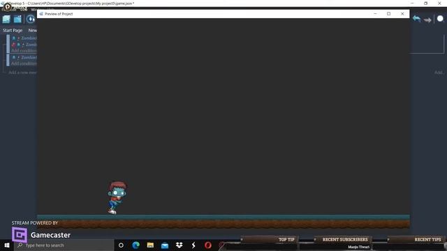How to Character Movement and Camera Controls in Gdevelop | Tutorial