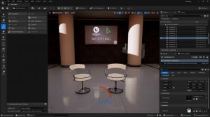 Инструменты моделирования в UNREAL Engine 5.4 Часть 1