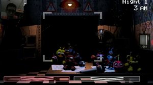 Прохождение первой ночи во fnaf 2 и получение мини игры секретный