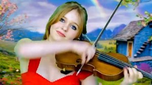 SOMEWHERE OVER THE RAINBOW beautiful violin cover by TALIA RECINE