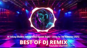 AI Talking (Modern Talking & Blue System Style) - Living For The Moments (2025)