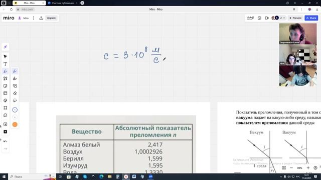 11.04.2025. Физика 9 кл. Урок 1 Закон преломления света. смотреть онлайн