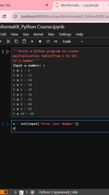 Python Trick ⭐ | Python for beginners | Mr. BioinformatiX