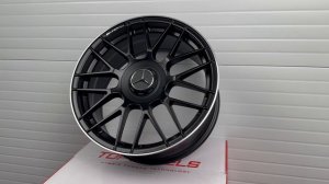 Диски SRL F083 17 7.5J +35 5X112 66.6 вес 7,9kg Satin Black Machine Lip