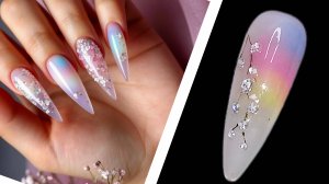 Весенний дизайн с гипсофилой от нейросети. Моя версия. Видеоурок.