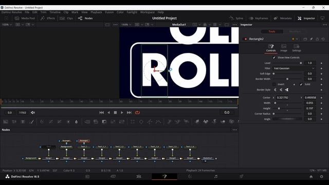 ROLLING TEXT Animation in Davinci Resolve 18.5 (Fusion Tutorial)