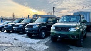 Сколько стоят новые УАЗ Патриот, Буханка и Профи в автосалоне