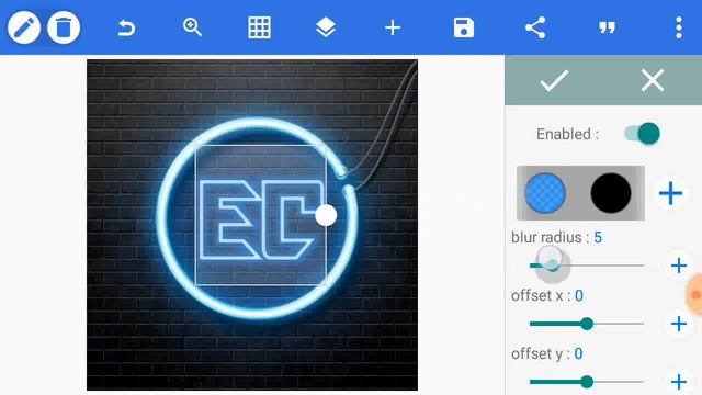 Pixellab neon text maker tutorial | Real Neon logo by Android | Pixel lab tutorial |