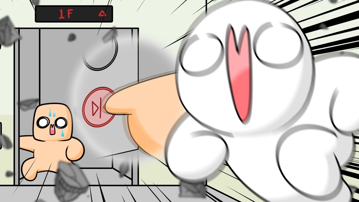 Лифт. Ситуации знакомые каждому: Что это если не жиза  Мультфильм Гуффи