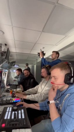 Работа команды VSporte на матче ЦСКА в КХЛ 🎥🏒#цска #кхл #хоккей #вспорте