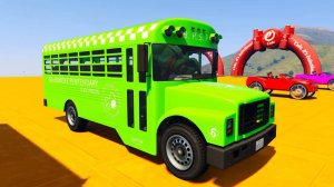 Мультики про Автобус и Велосипед Больше Длинные Машины Мультик для Детей