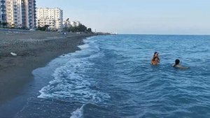 Пляж. Тедже. Мерсин.