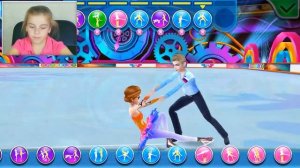 Family Play TV -  БАЛЕРИНА-ФИГУРИСТКА видео ДЛЯ ДЕТЕЙ Новый игровой мультик детская игра Coco Play