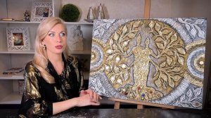 Курс по созданию интерьерной картины текстурной пастой | Вводный урок #картинавинтерьер #онлайнкурс