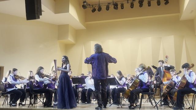 Дж. Пуччини, "O mio babbino caro", солистка - Притула Тамара Отариевна смотреть онлайн