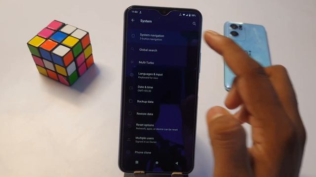 Vivo t1x full screen gesture setting/Vivo t1x full screen display settings