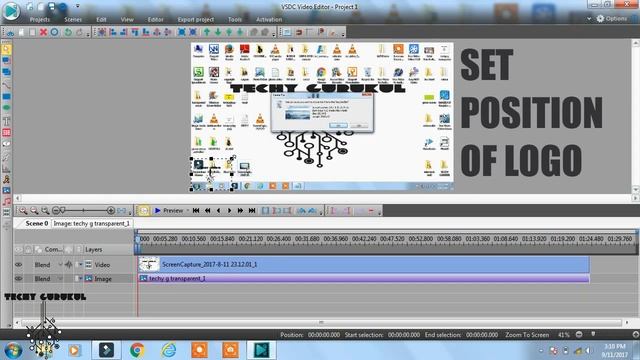How to add watermark in videos in VSDC смотреть онлайн