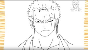 КАК НАРИСОВАТЬ ЗОРО