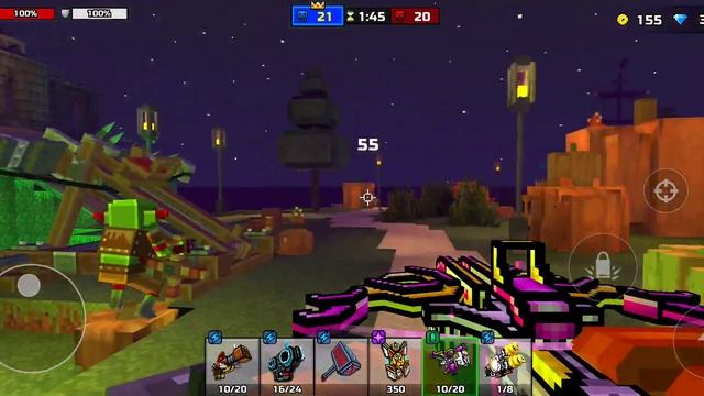 pixelgun3d карты тыквенный остров 2021.10.30