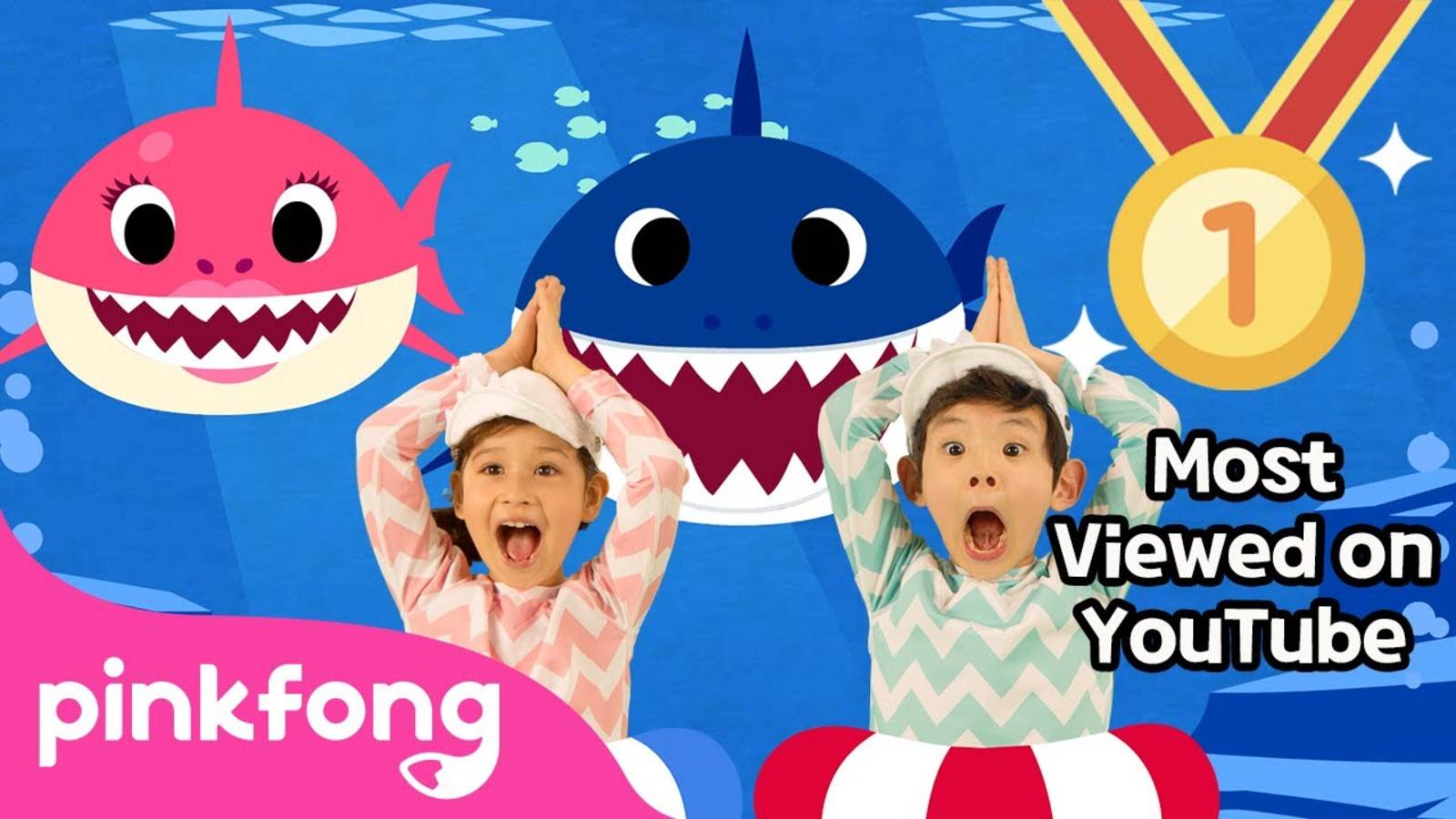Baby Shark Dance   #babyshark Most Viewed Video   Animal Songs   PINKFONG Songs For Children