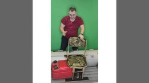 обзор кресла в лодку ПВХ "Комфорт"