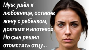 "Муж ушёл к любовнице, оставив жену с ребёнком и долгами"/Аудиорассказы семейные из жизни