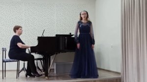 А.Варламов "Ты не пой, душа-девица" романс Анастасия Луговая 14 лет.