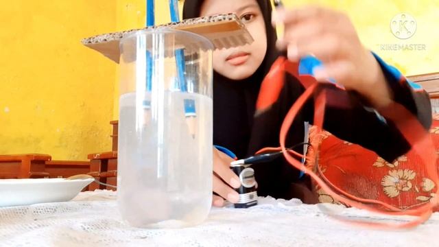 PRAKTIKUM DIRUMAH AJA || ELEKTROLISIS AIR || UJIAN PRAKTEK KIMIA ||