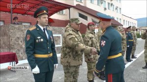 Махачкалинскому соединению Росгвардии - 29 лет