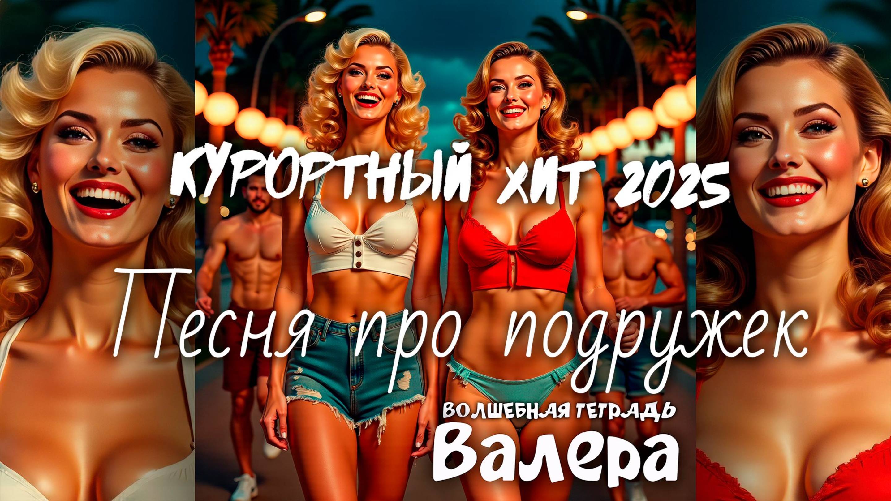 Волшебная тетрадь. "Валера". Песня про Валеру, Серёжу и женскую дружбу. Новый курортный южный хит.