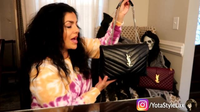 YSL ENVELOPE BAG & YSL LOU LOU REVIEW & What fit's inside.Special guests choose the BEST YSL BAG!