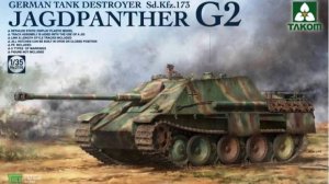 Распаковка Takom 1/35 2118 Jagdpanther G2