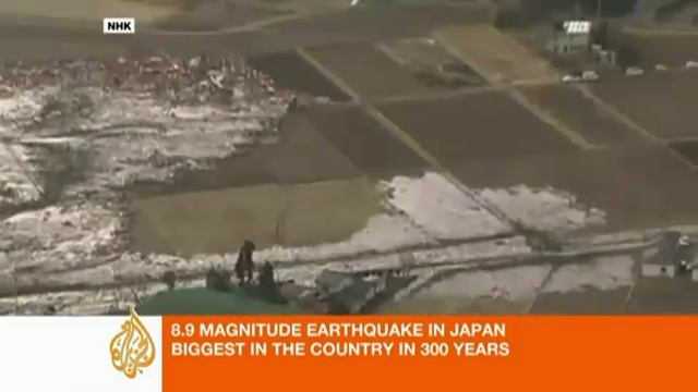 Землетрясение в Японии (Earthquake in Japan) страшные кадры