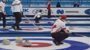 Первенство мира по кёрлингу среди юниоров: день 4 / The World Junior Curling Championships 2020