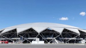 Стадион "Самара Арена" за 22 млрд рублей покрылся ржавчиной